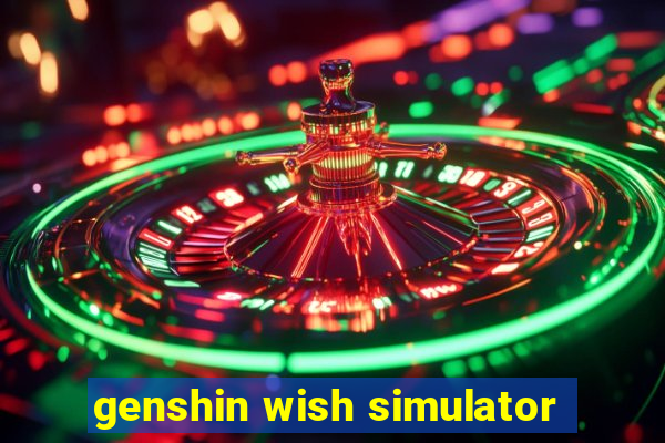 genshin wish simulator