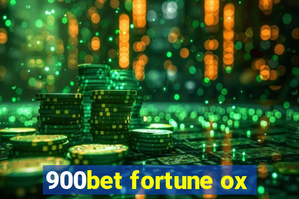 900bet fortune ox