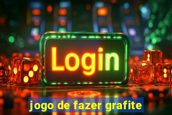 jogo de fazer grafite