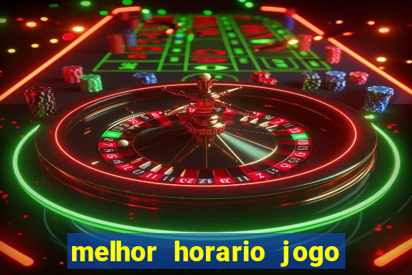 melhor horario jogo fortune rabbit