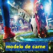 modelo de carne