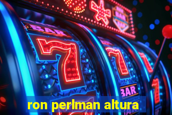 ron perlman altura