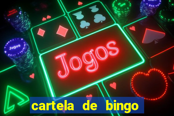 cartela de bingo 75 para imprimir