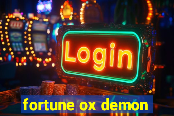 fortune ox demon