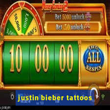 justin bieber tattoos