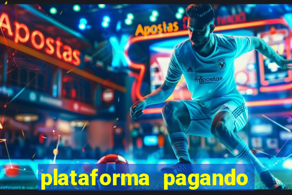 plataforma pagando no cadastro