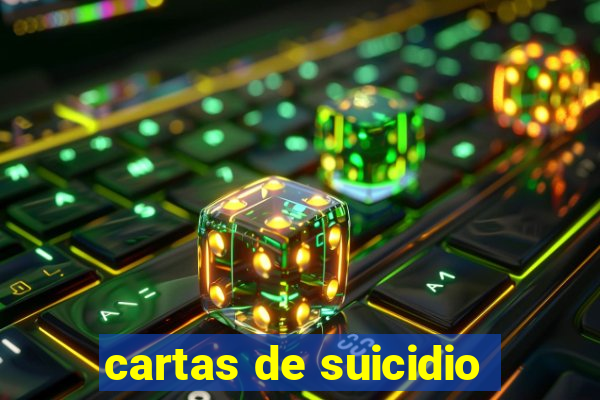 cartas de suicidio