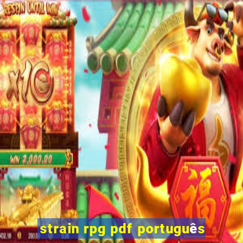 strain rpg pdf português