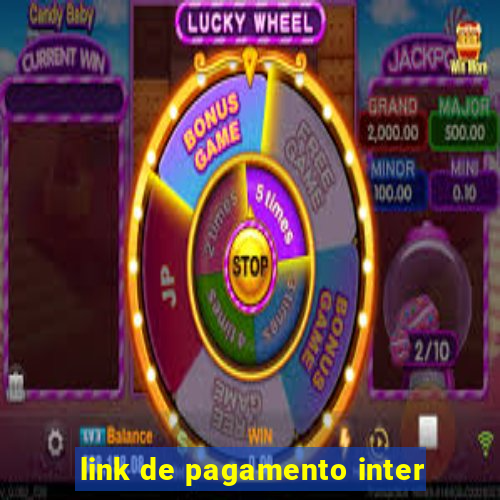 link de pagamento inter