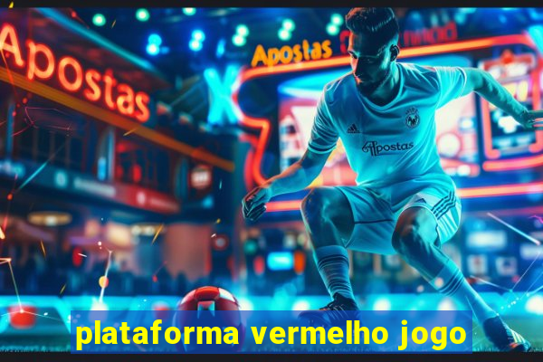 plataforma vermelho jogo