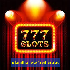 planilha lotofacil gratis