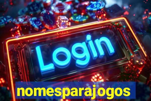 nomesparajogos